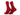 Bild: Bunte Herrensocken dunkelrot 2