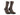 Bild: Wandersocken Baumwolle braun 1
