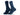 Bild: Wollsocken mit Seide blau 2