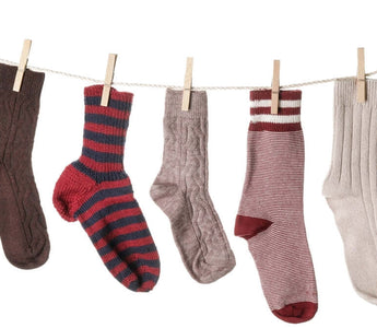 Bild: Materialstärke der Socken, Strumpf-Klaus