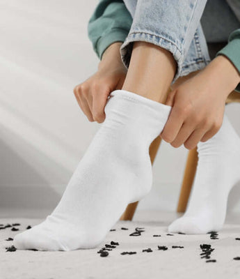 Bild: Damensocken ohne Gummi