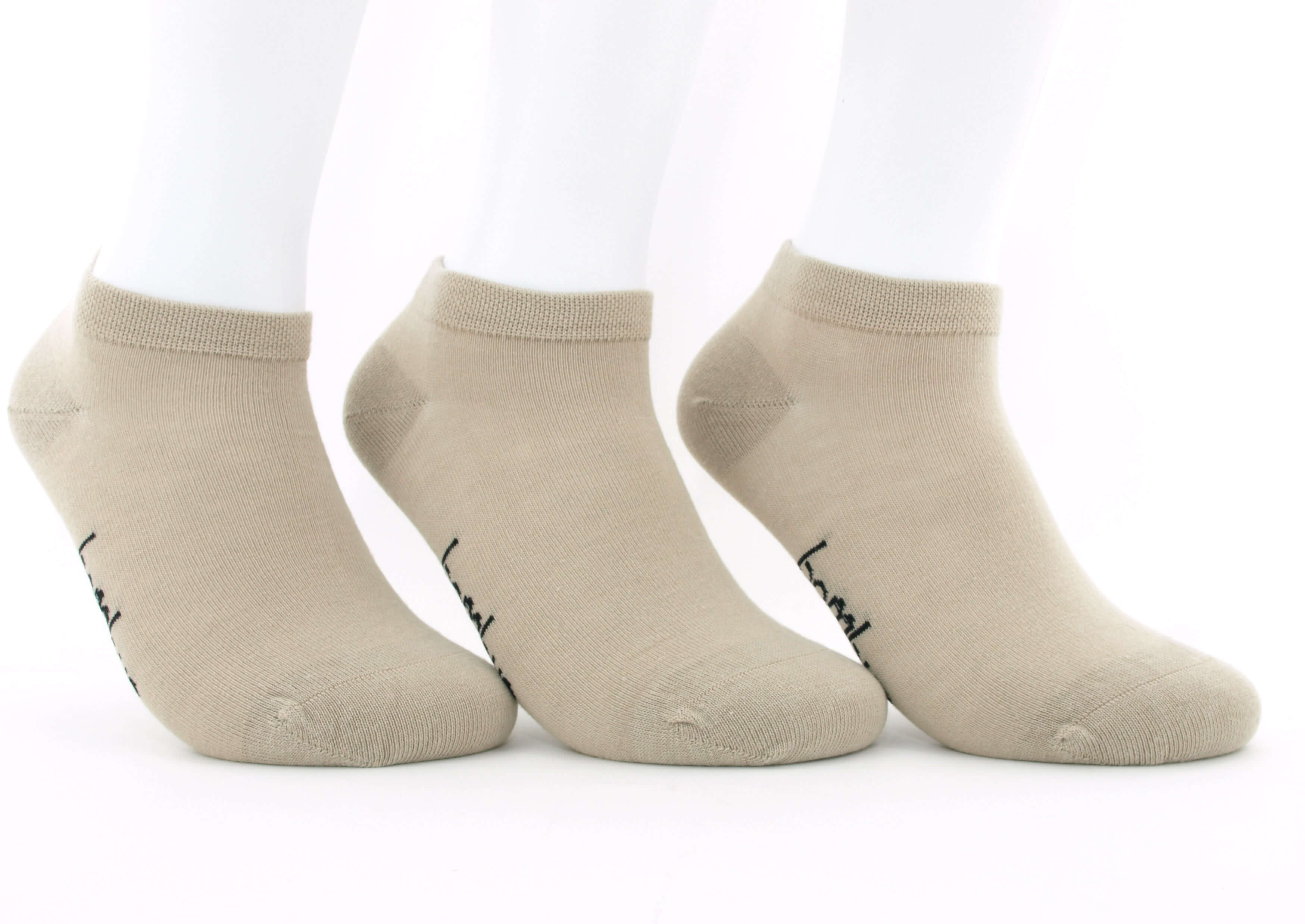 Bild: Bambus Sneaker Socken beige 1