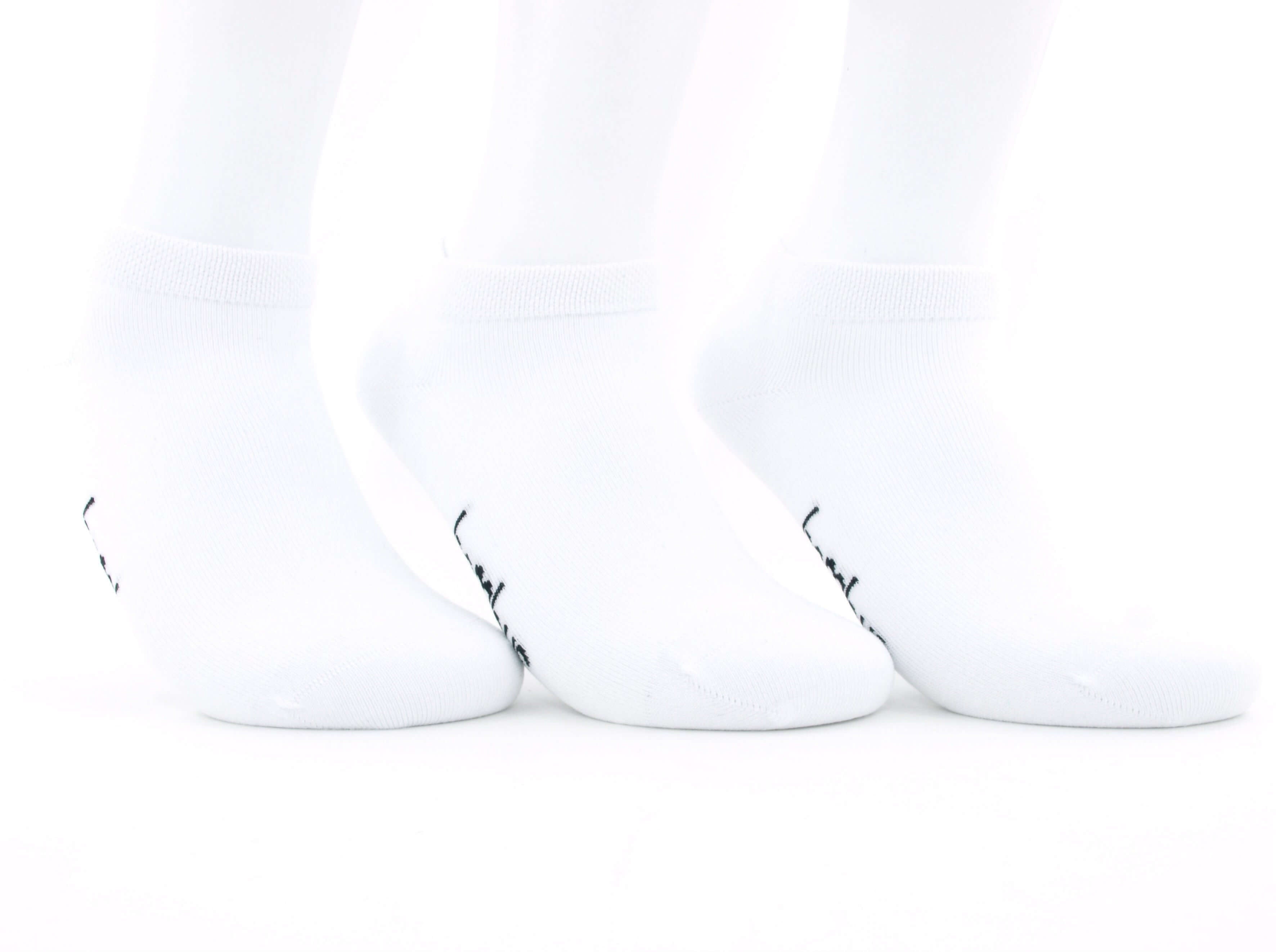 Bild: Bambus Sneaker Socken weiß 1