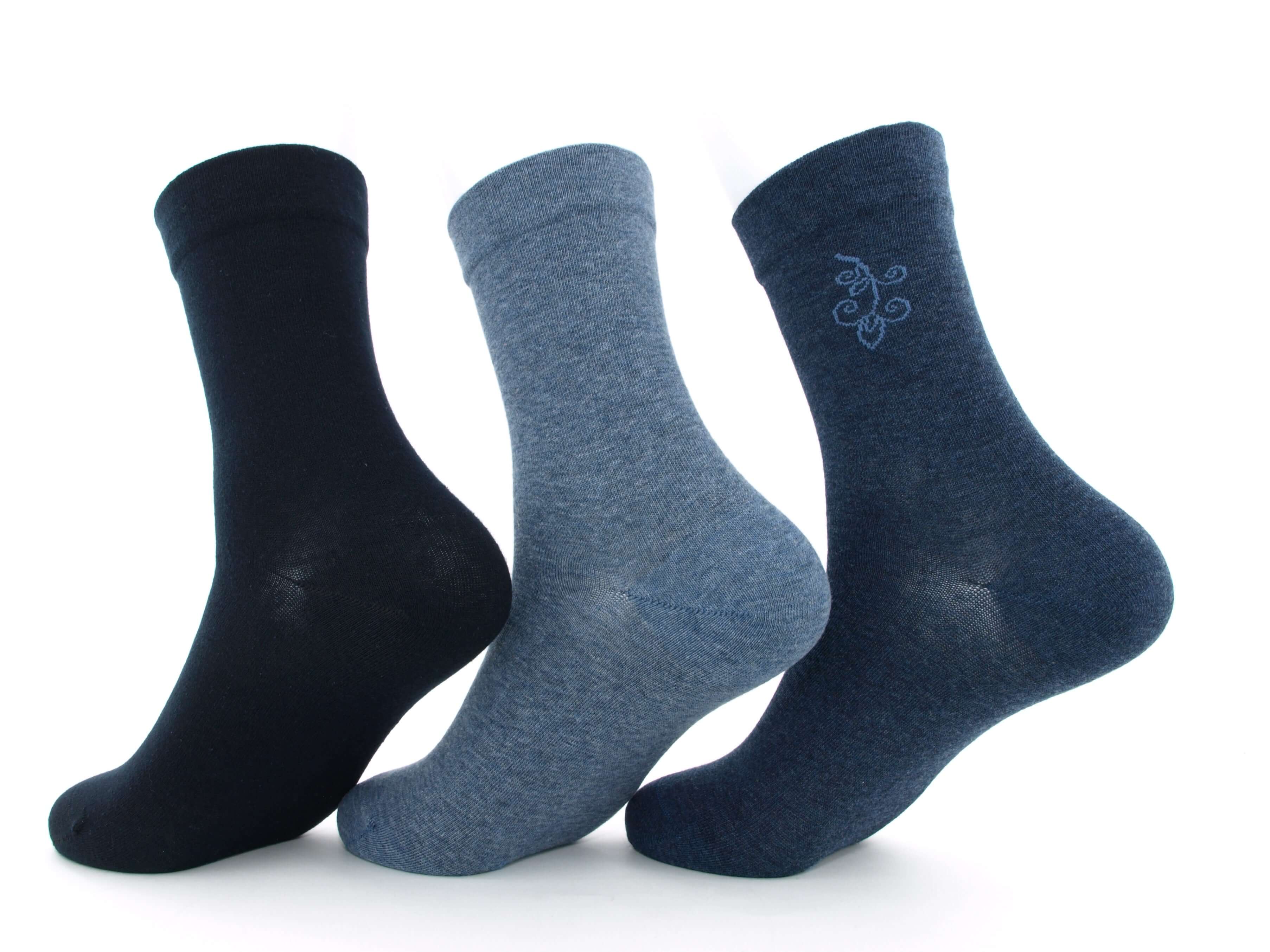 Bild: Damen Diabetiker Socken venenfreundlich Jeanstöne 2