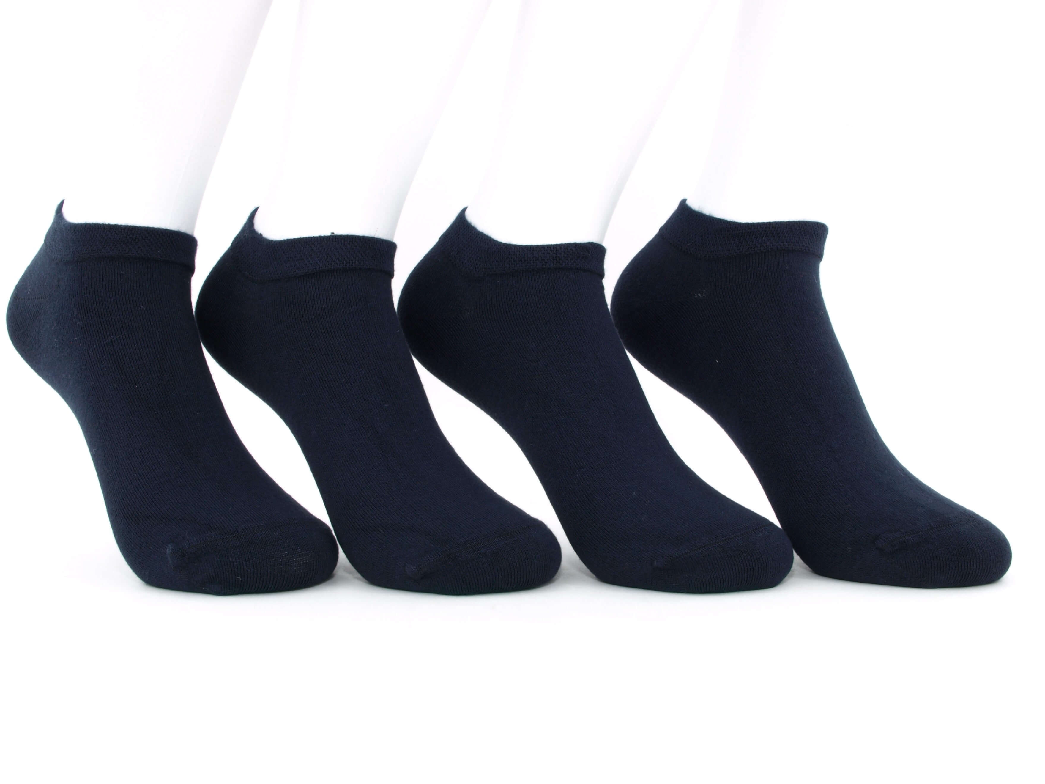 Bild: Bambus Sneaker Socken Kinder Marine 1