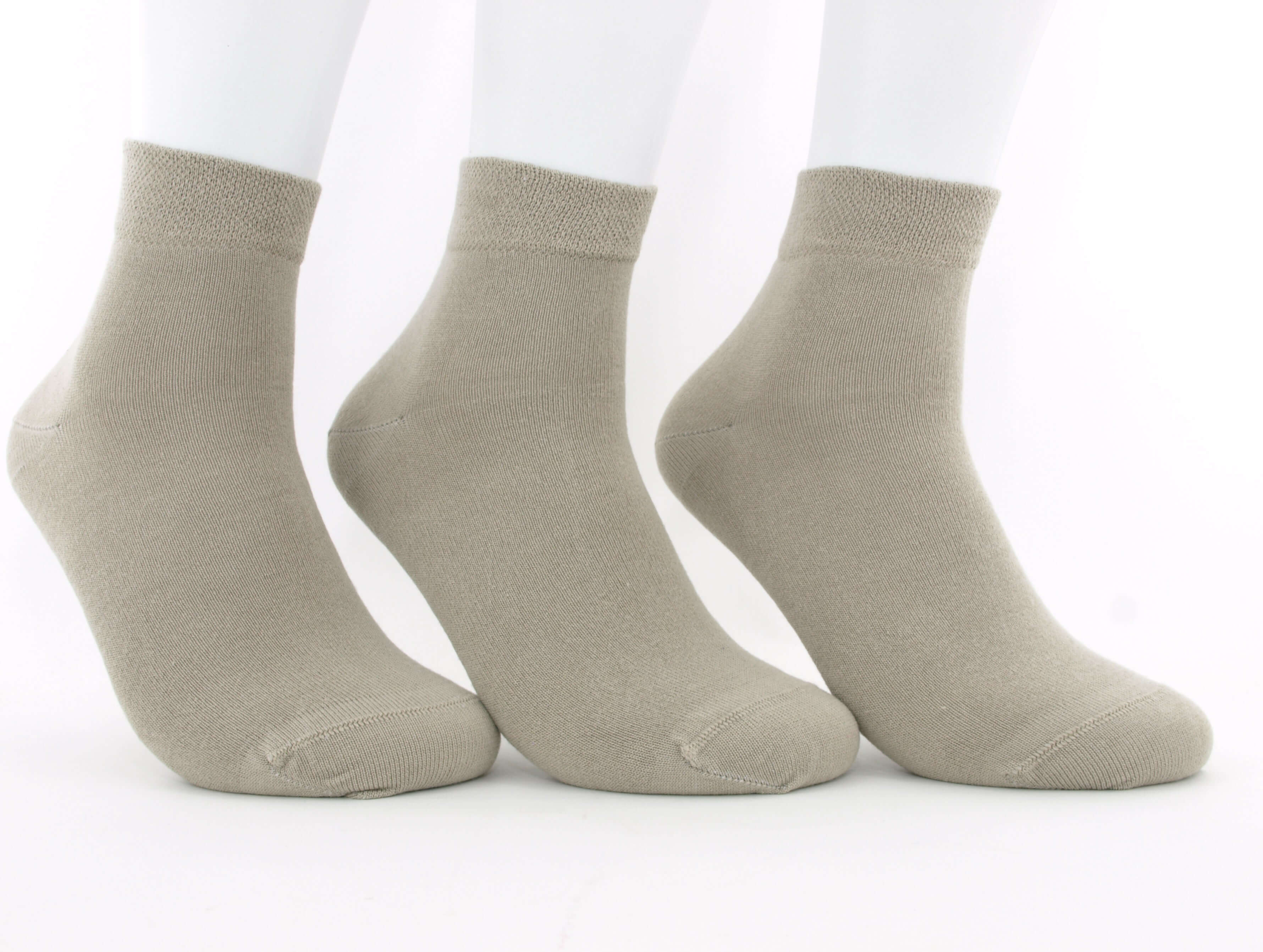 Bild: Bambussocken Kurzschaft beige 1