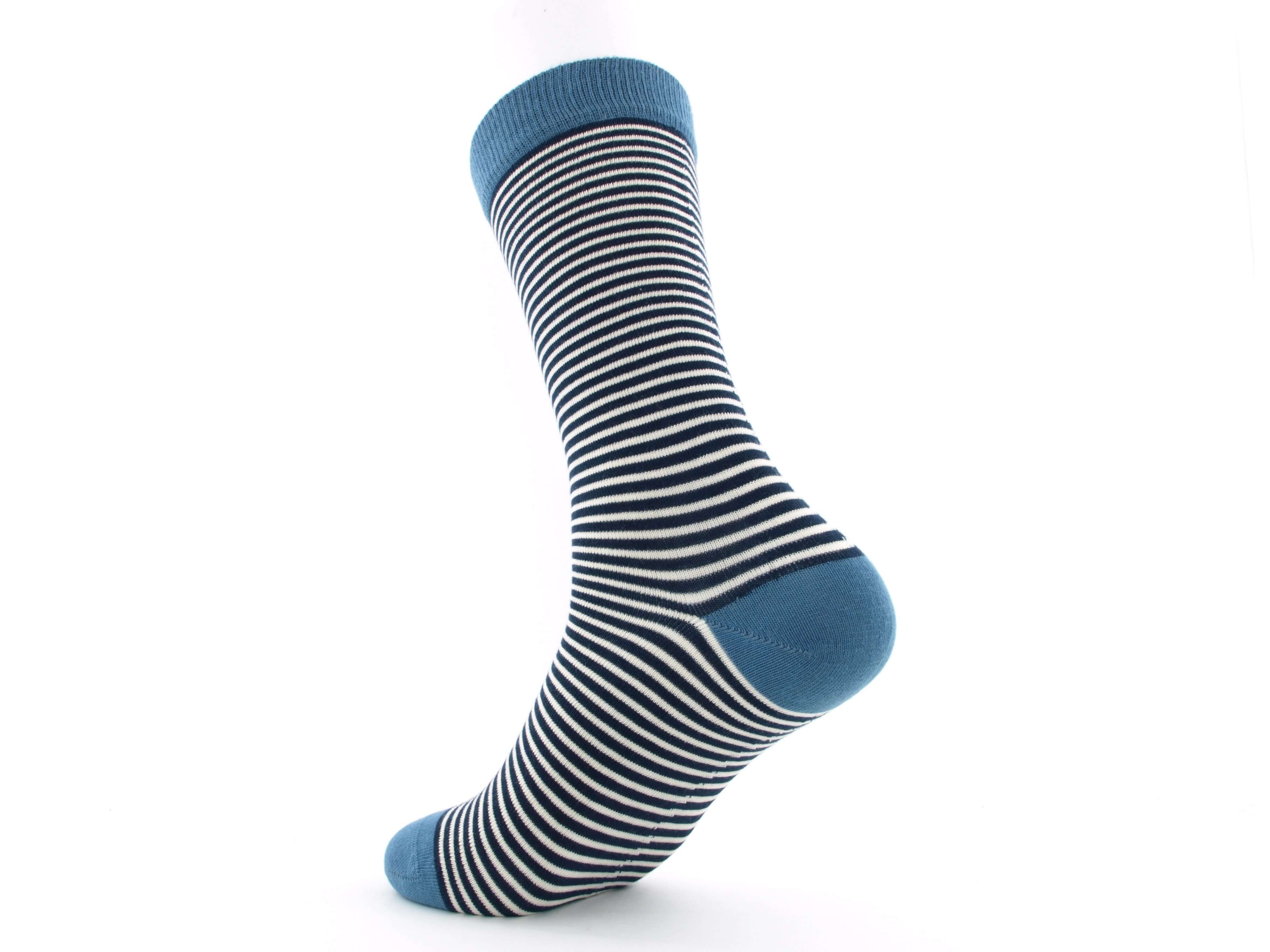 Bild: Bio Socken Ringel jeans 2