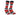 Bild: Bunte Herrensocken Streifen orange 1