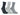 Bild: Damensocken ohne Gummi grau 1