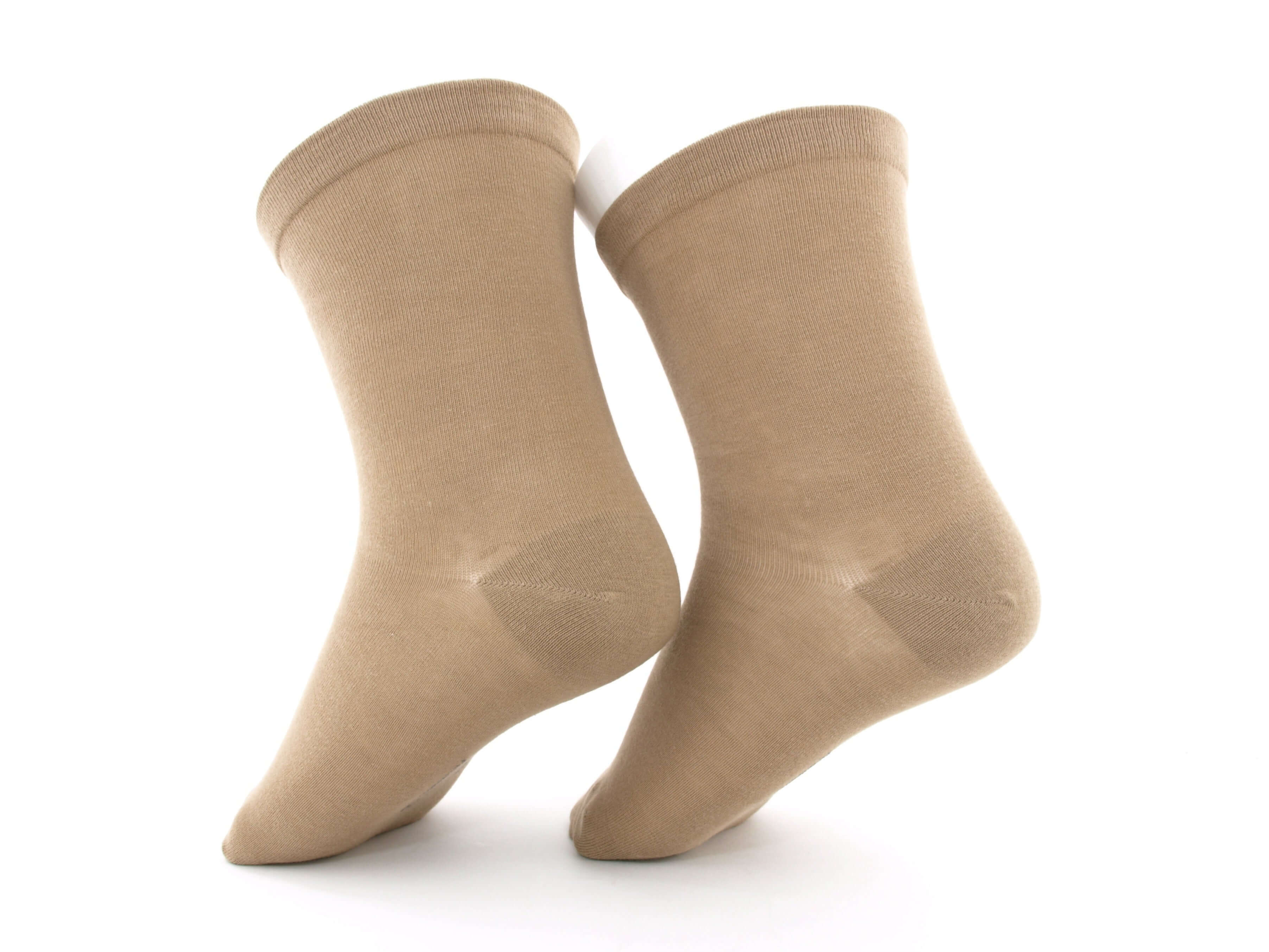 Bild: Diabetiker Socken extrem weit beige 2