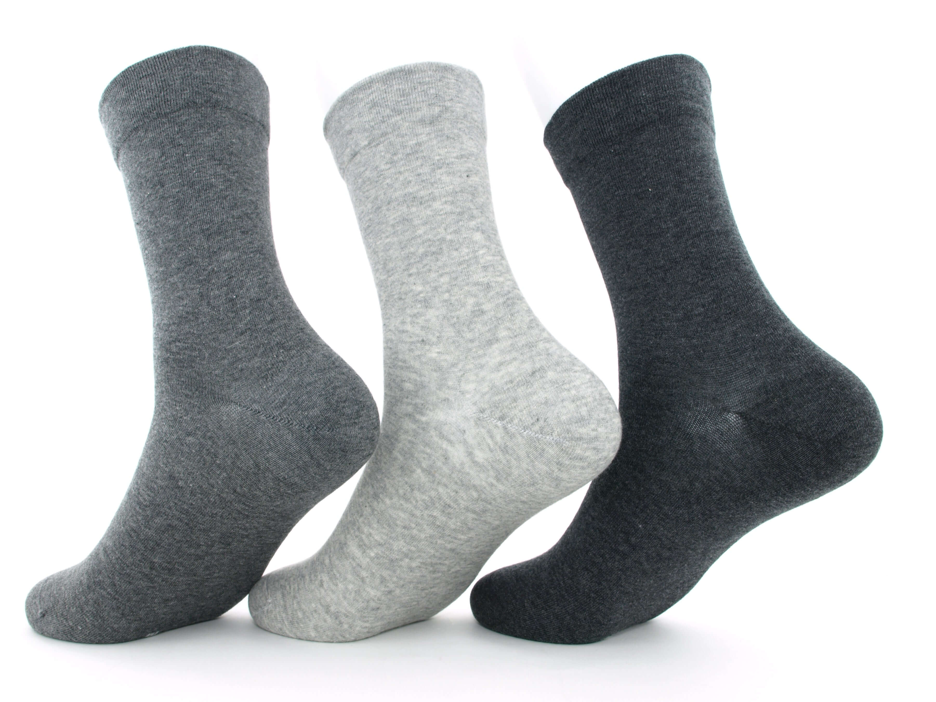 Bild: Diabetiker Socken Herren venenfreundlich Grautöne 2