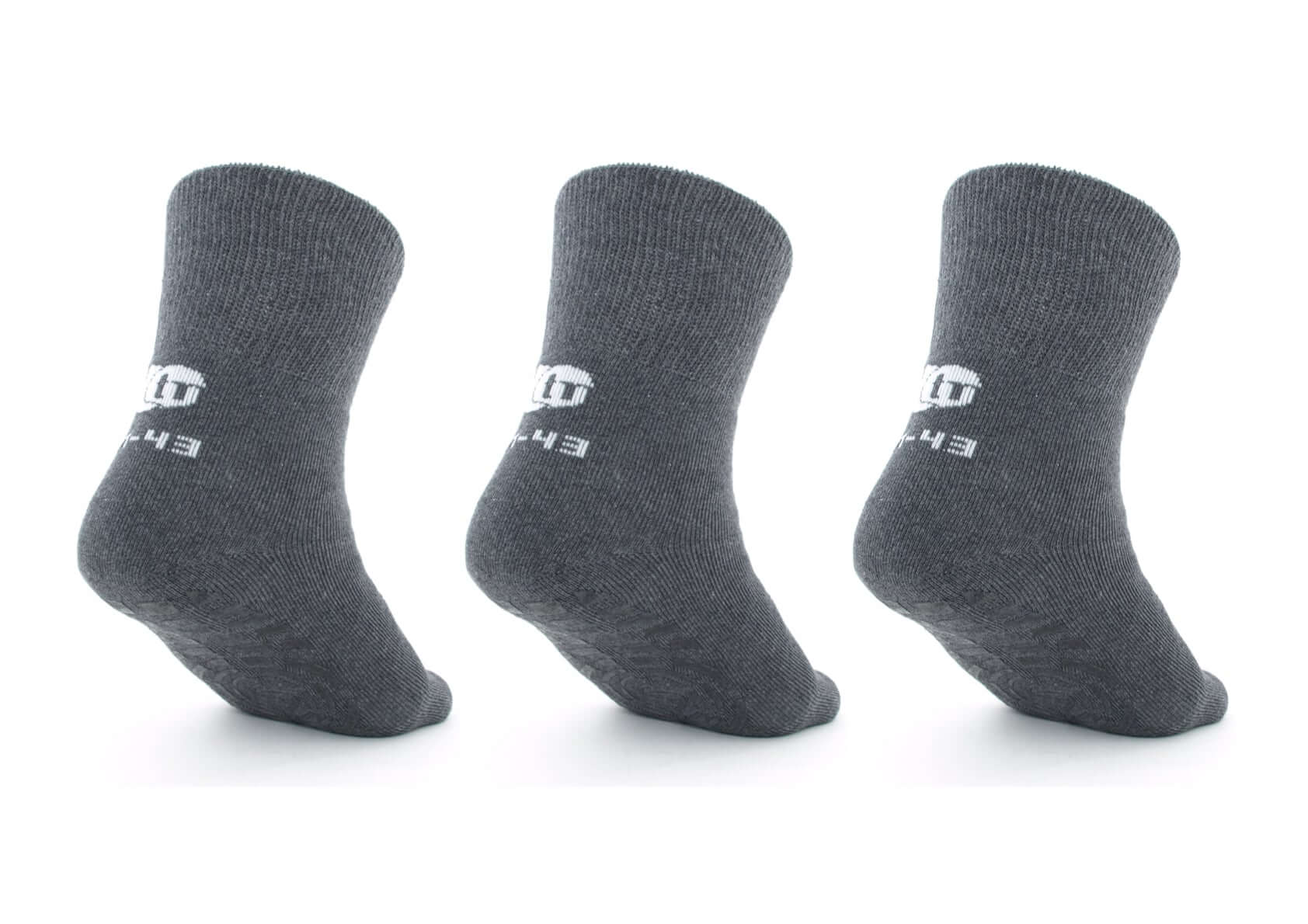 Bild: Diabetiker Stoppersocken ultraflex Frottee grau Sparpack 3