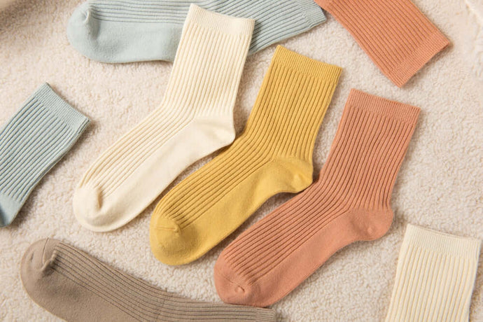 Bild: gerippte Socken