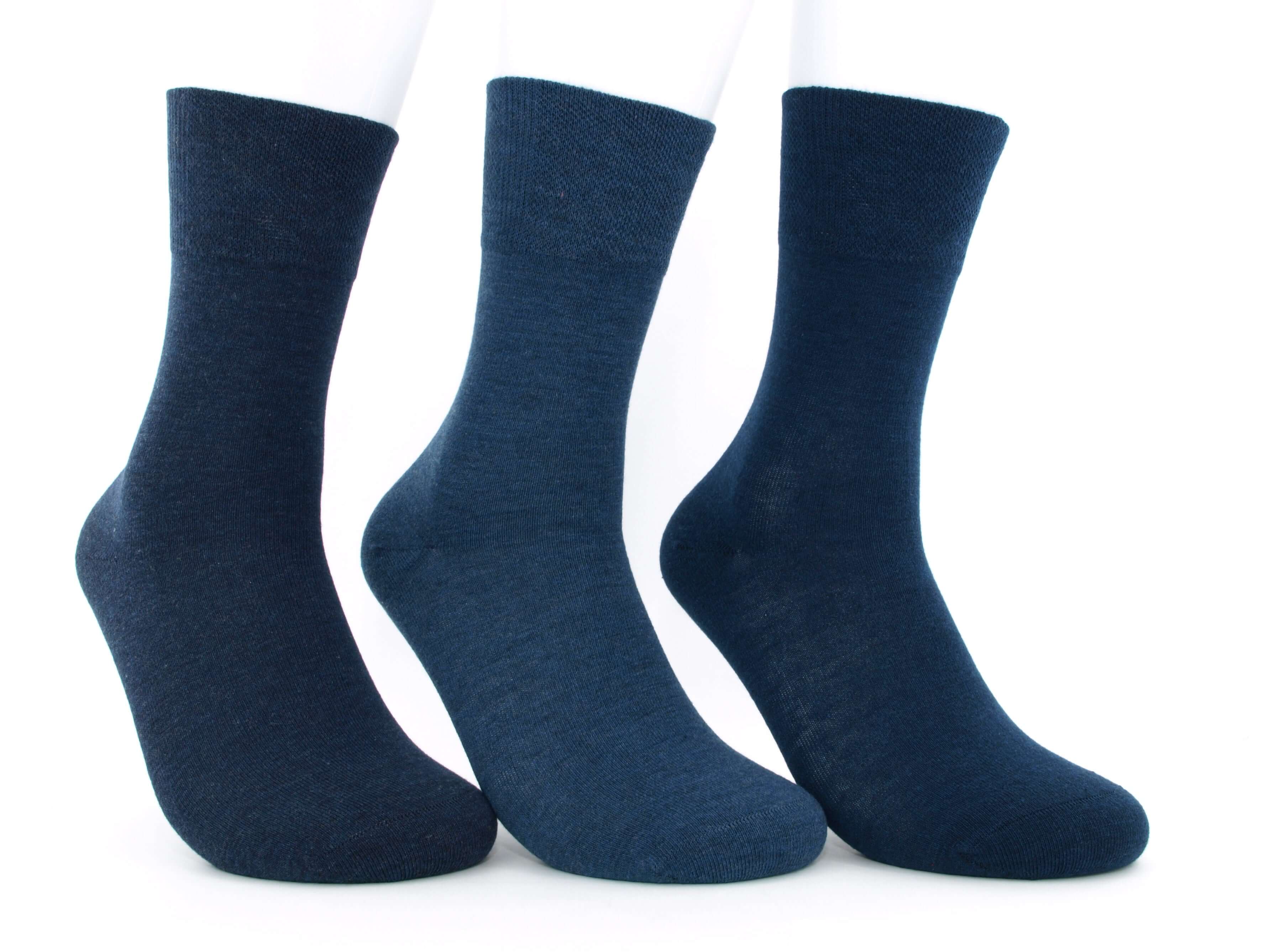 Bild: Herrensocken ohne Gummibund Jeanstöne 1