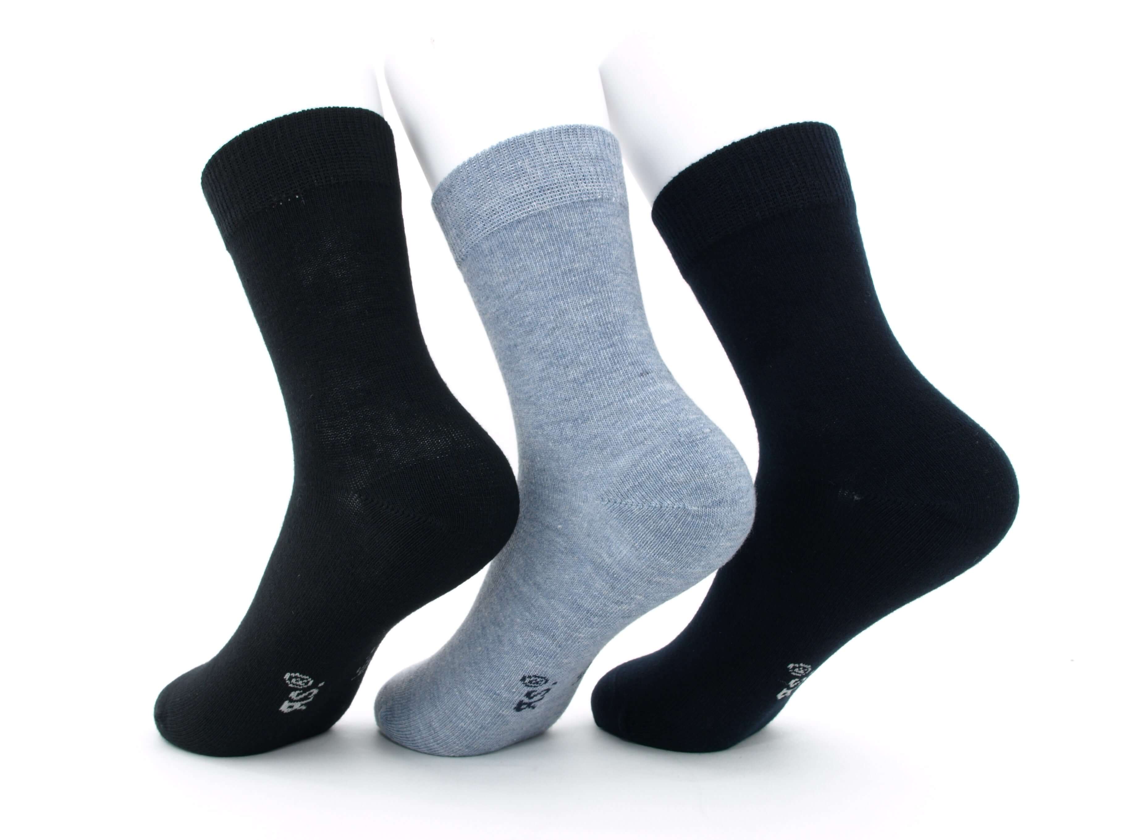 Bild: Kindersocken ohne Naht dunkel 2