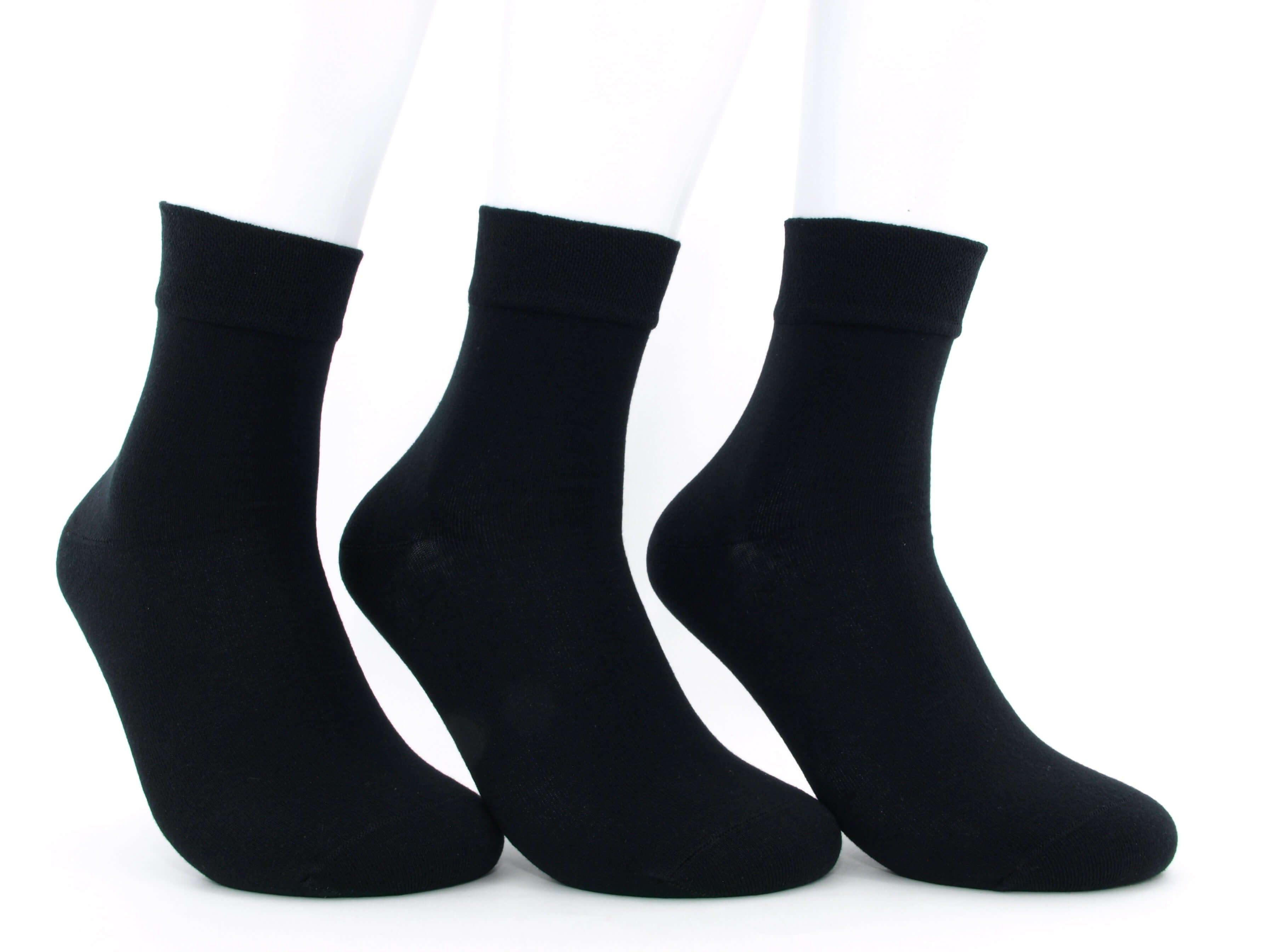 Bild: Kurze Socken Herren schwarz 1