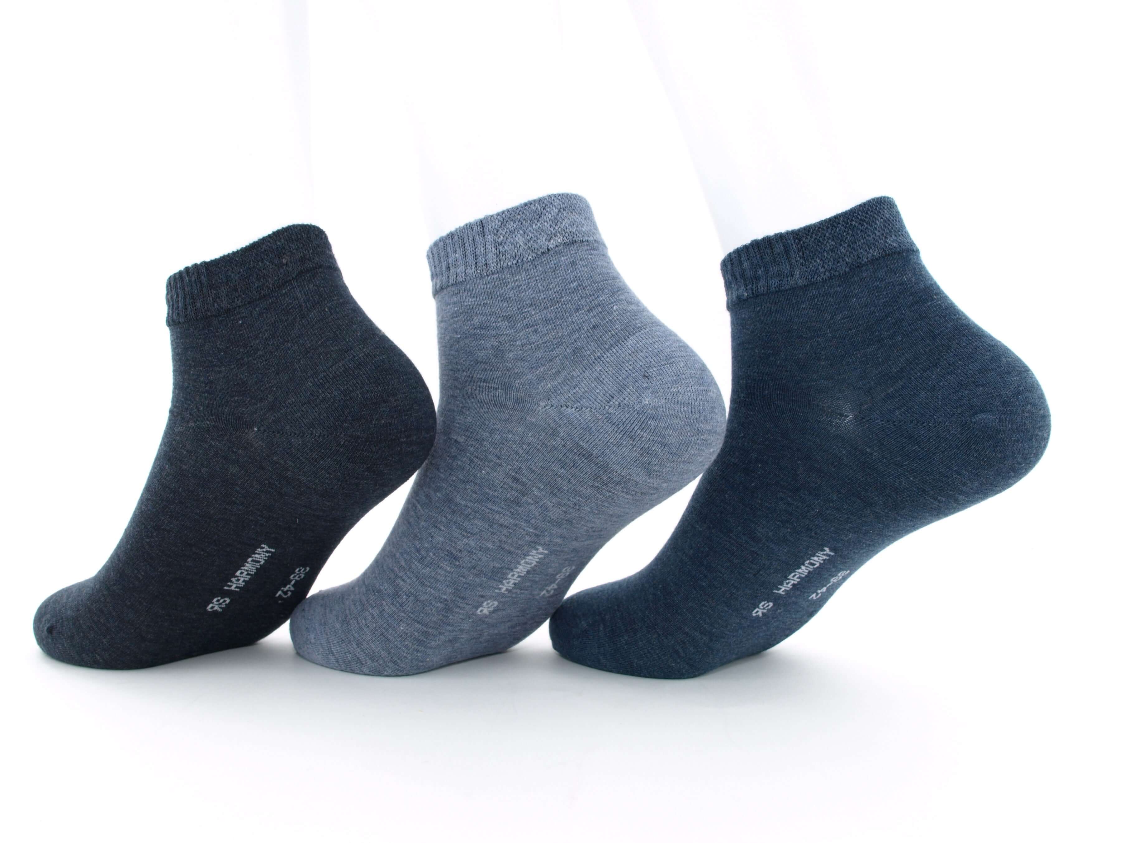 Bild: Kurzschaftsocken Damen jeans 2