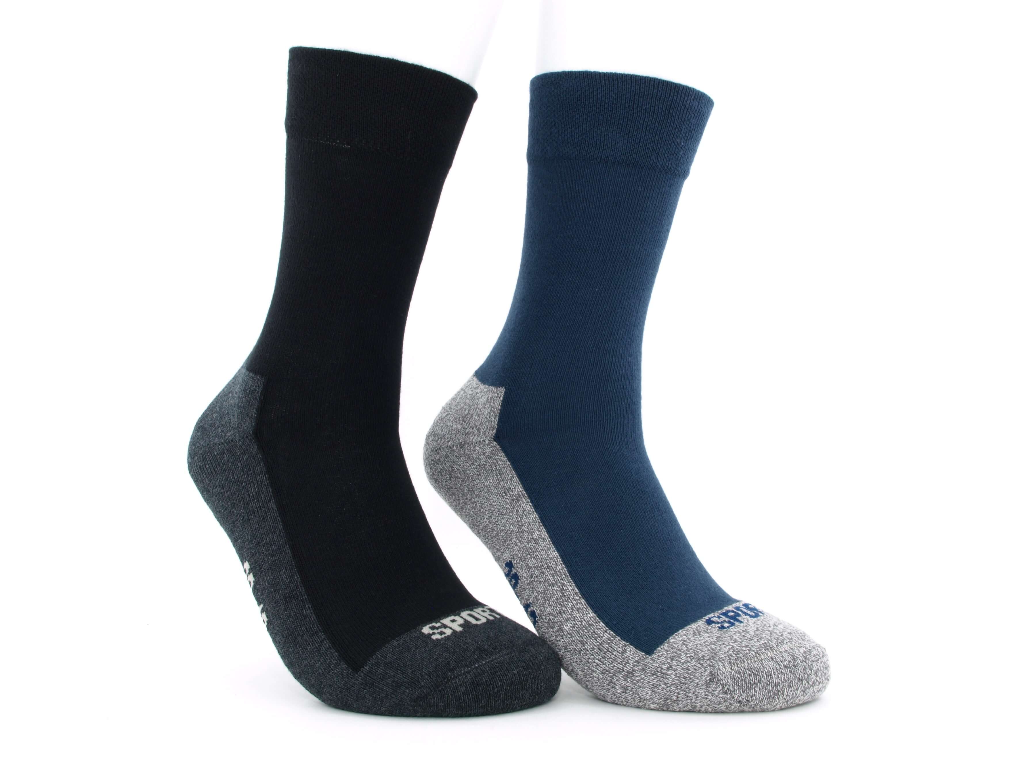 Bild: Laufsocken Premium mittelblau 1