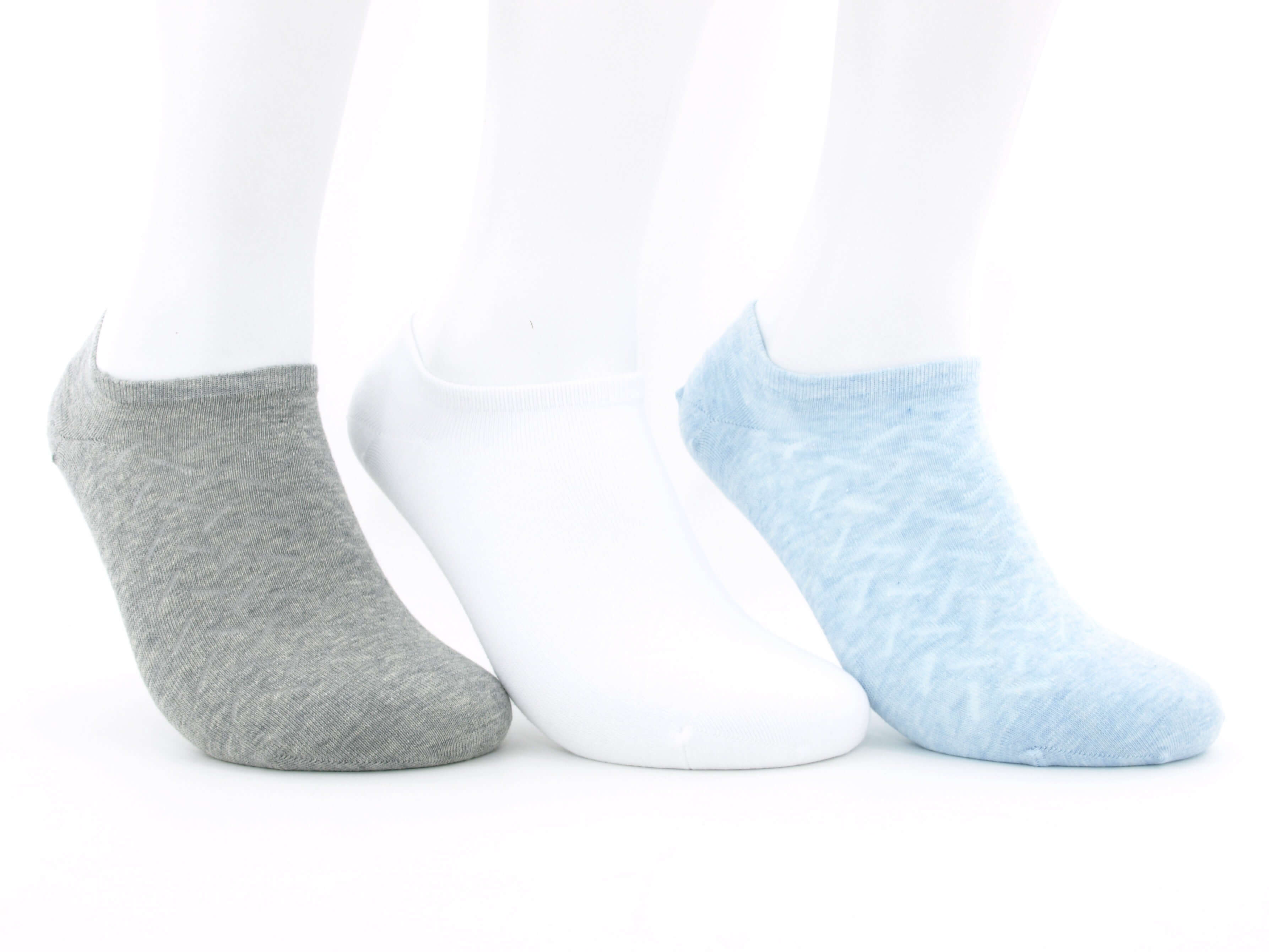 Bild: Low Cut Socken Damen helljeans Vorderansicht