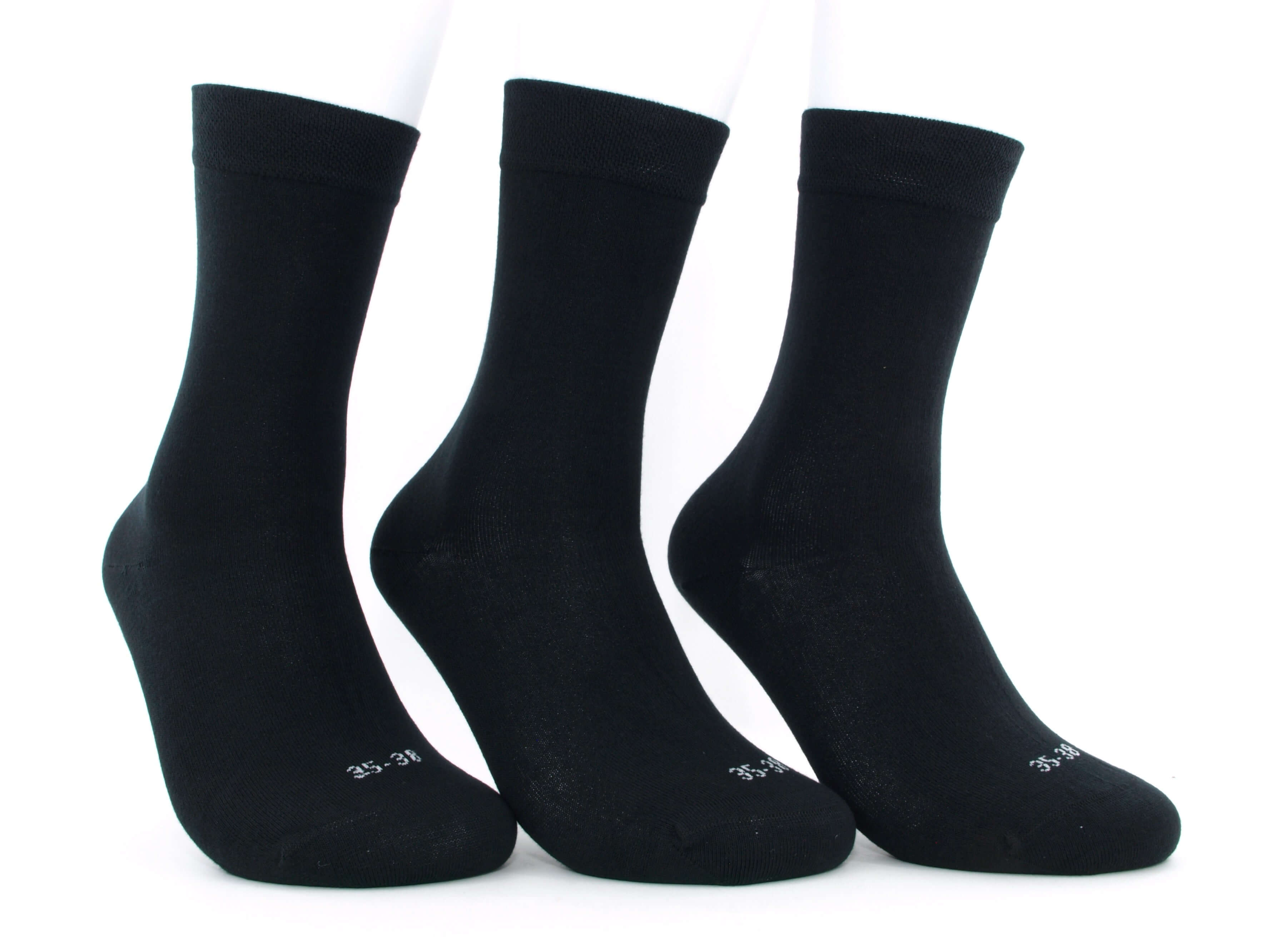Bild: Modal Socken schwarz 1