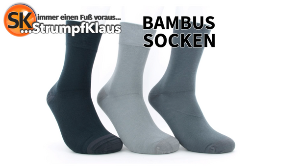 Video: Bambussocken silber