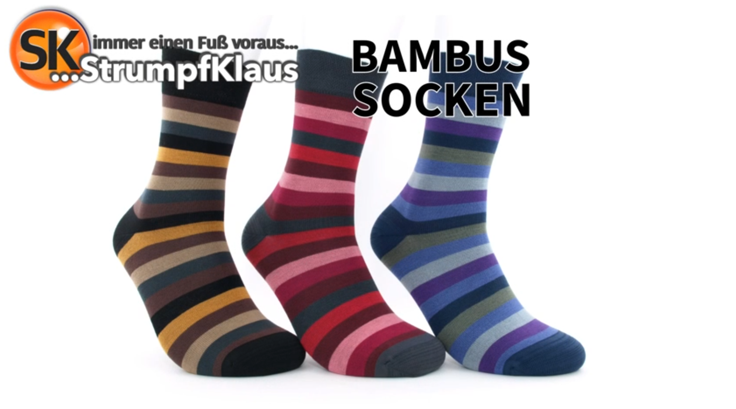 Video: Bambussocken geringelt Herbst