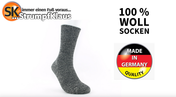 Video: Schafwollsocken