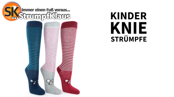 Video: Kinder Kniestrümpfe ohne Naht Mäuschen