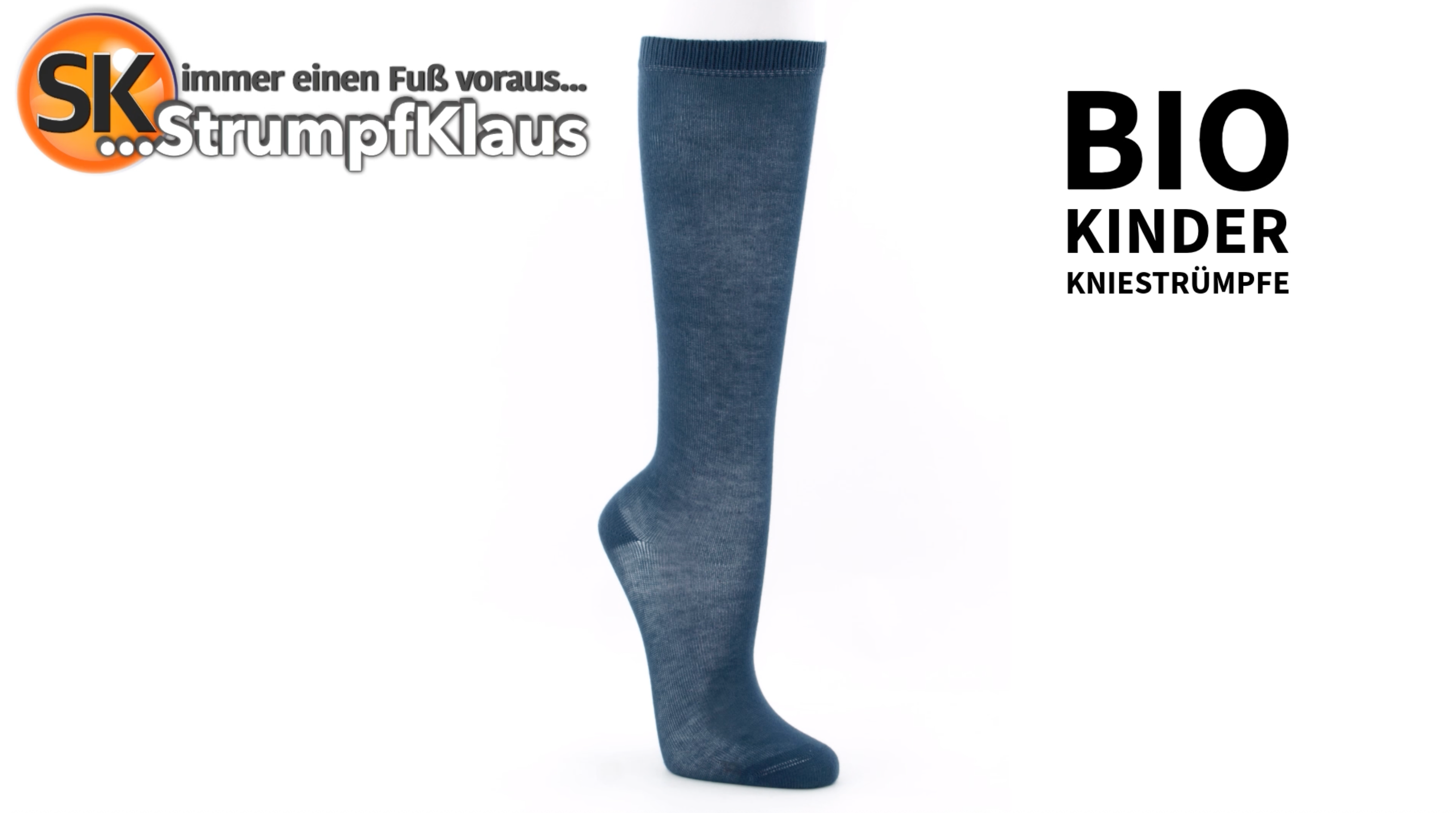 Video: Kinderkniestrümpfe dunkelblau