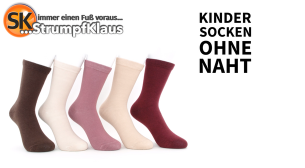 Video: Kindersocken ohne Naht Mix Girls gedeckt 