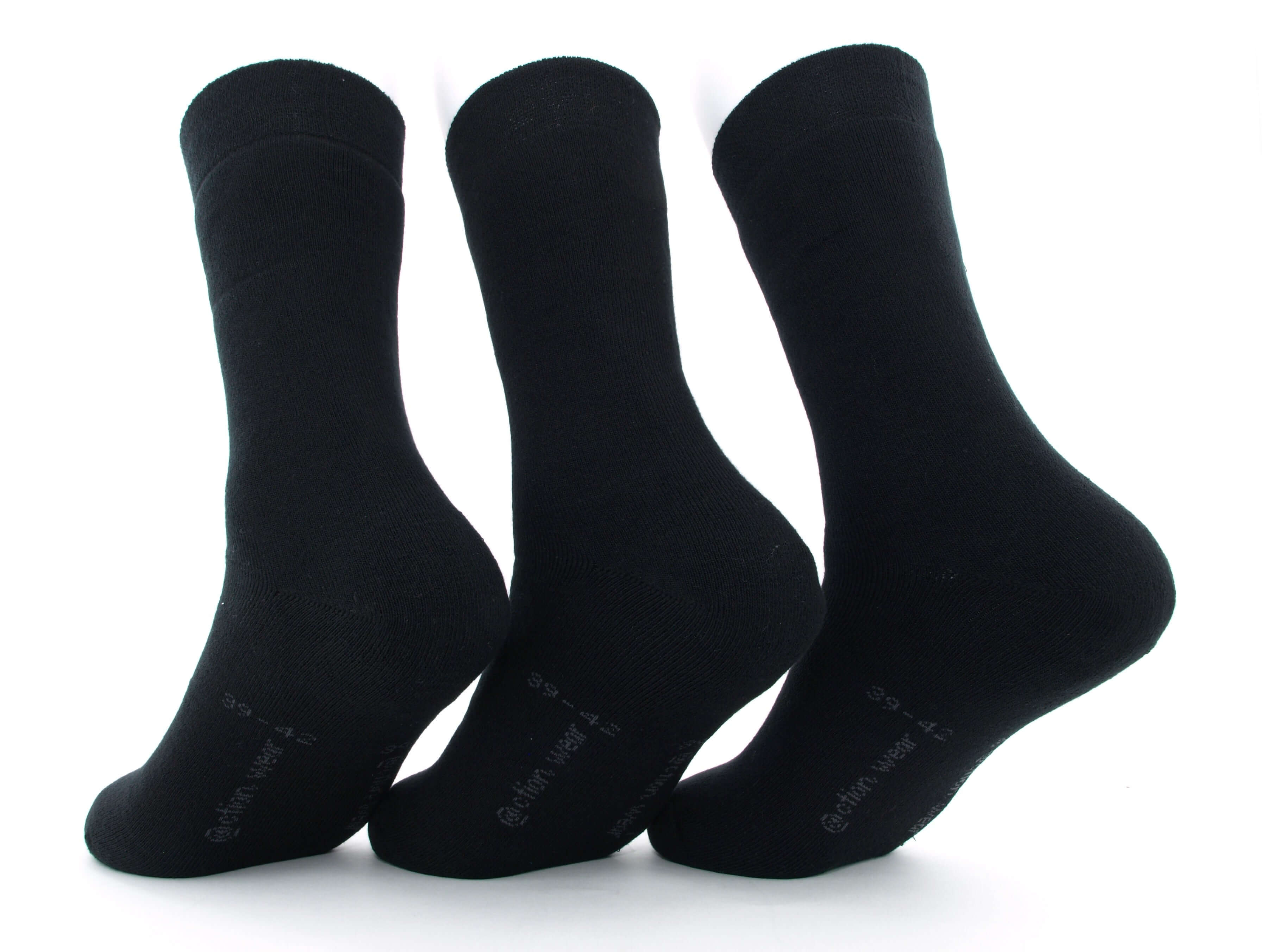 Bild: Sportsocken Premium schwarz 2