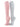 Bild: Thermo Kniestrümpfe Damen rosa Rückansicht
