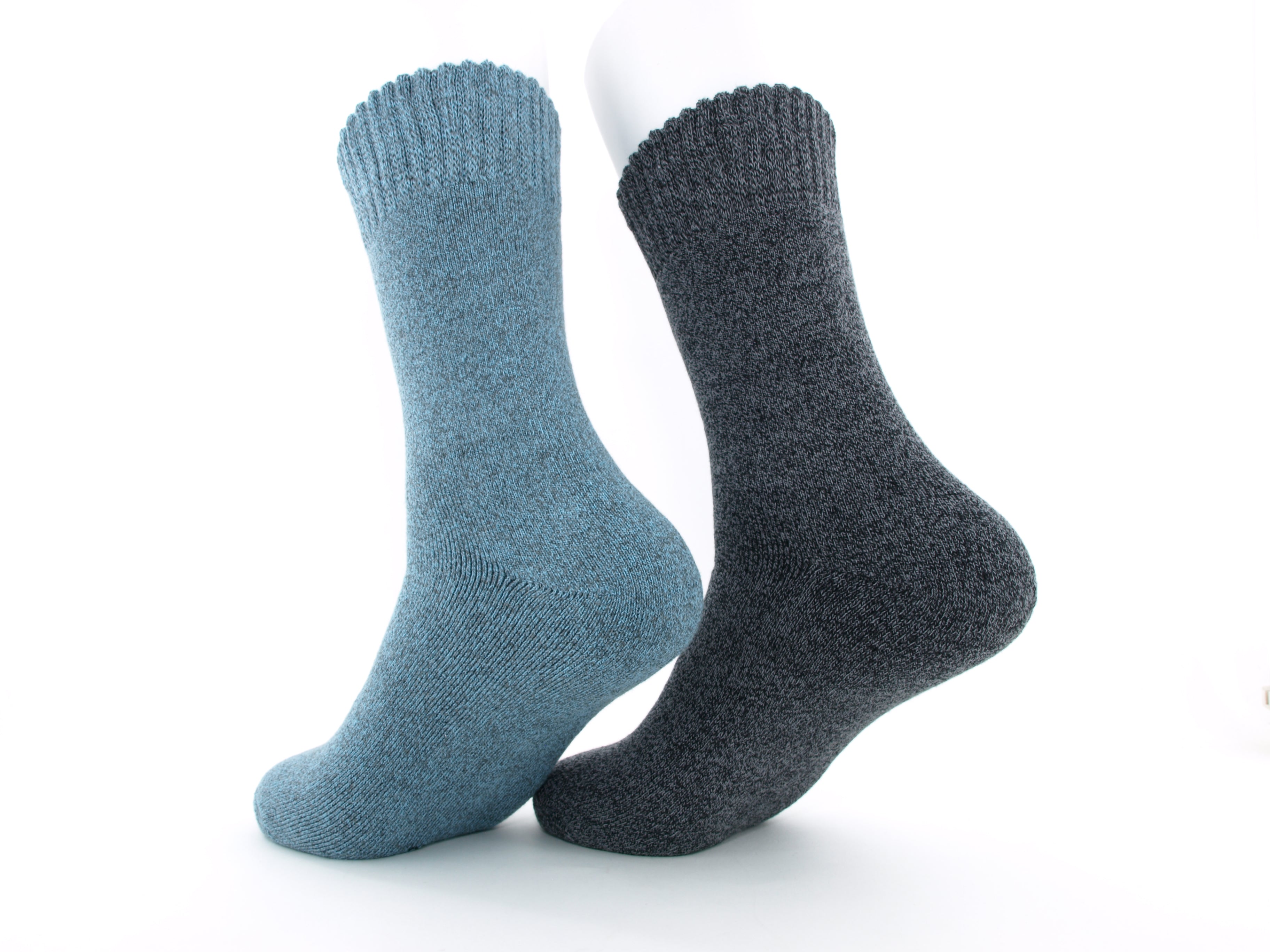 Bild: Thermosocken Damen blau Rückansicht