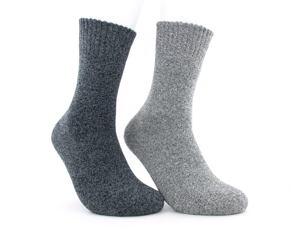 6 Paar Thermosocken Ohne Bündchen - Baumwolle Oder Wolle Für Damen & Herren