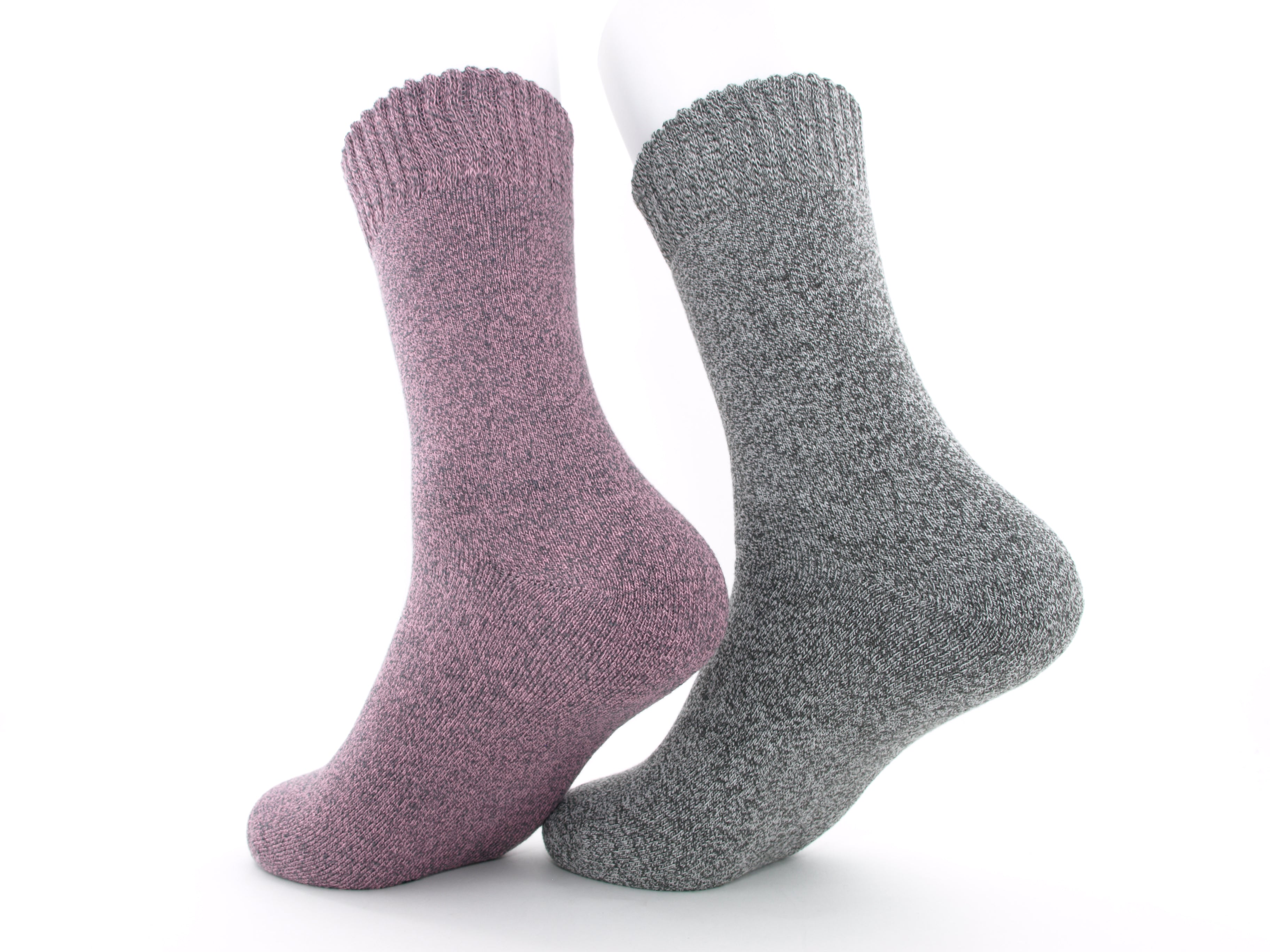 Bild: Thermosocken Damen rosa Rückansicht