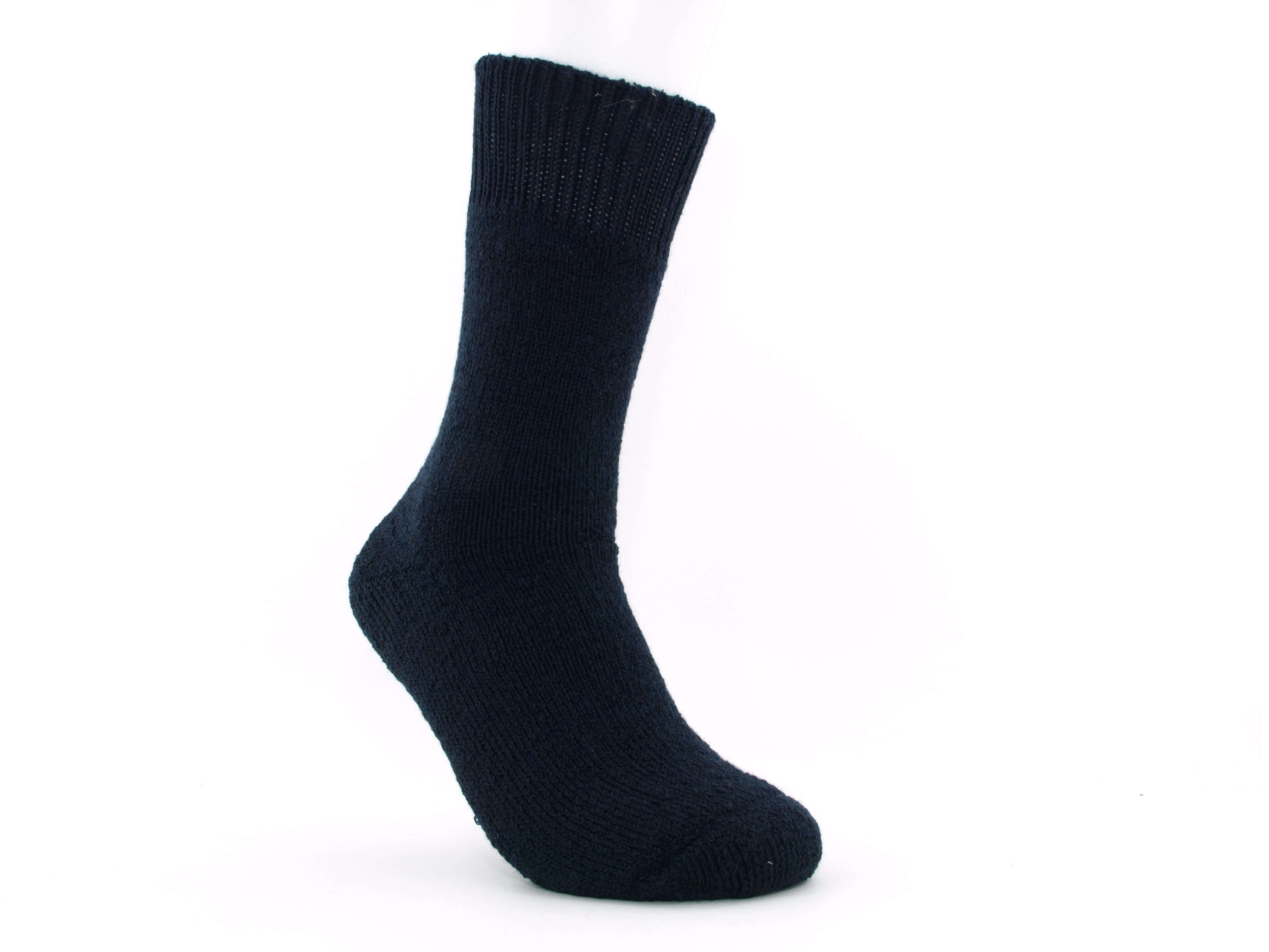 Bild: Thermosocken extra warm Wolle marine 1