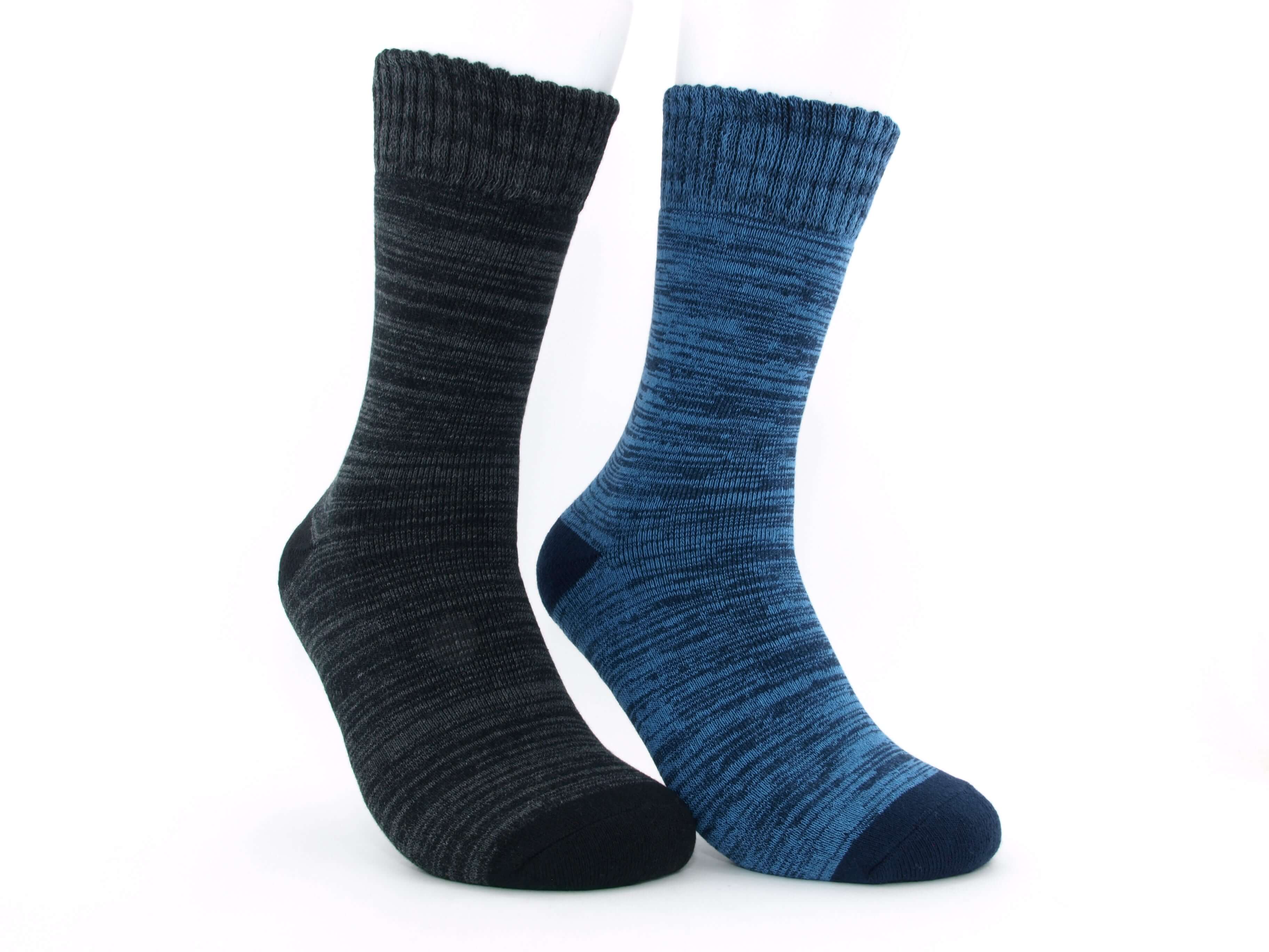 Bild: Thermosocken Herren Design anthrazit/jeans Vorderansicht