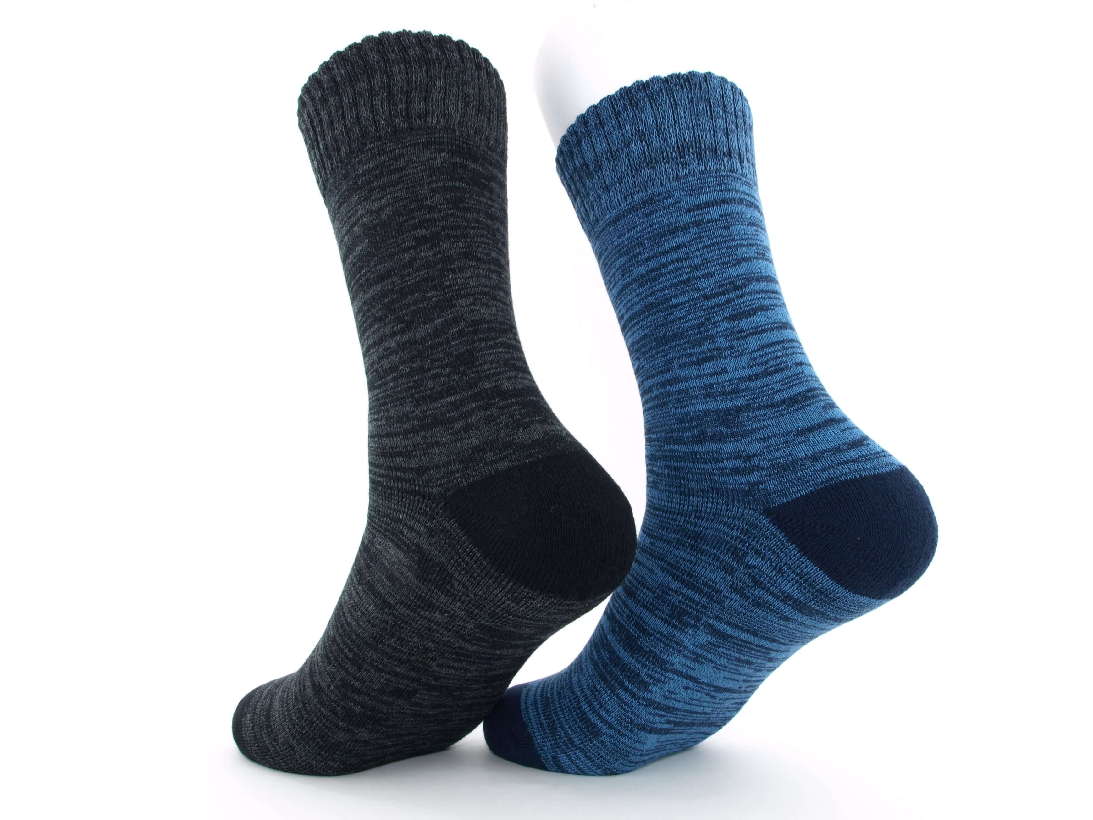 Bild: Thermosocken Herren Design anthrazit/jeans Rückansicht