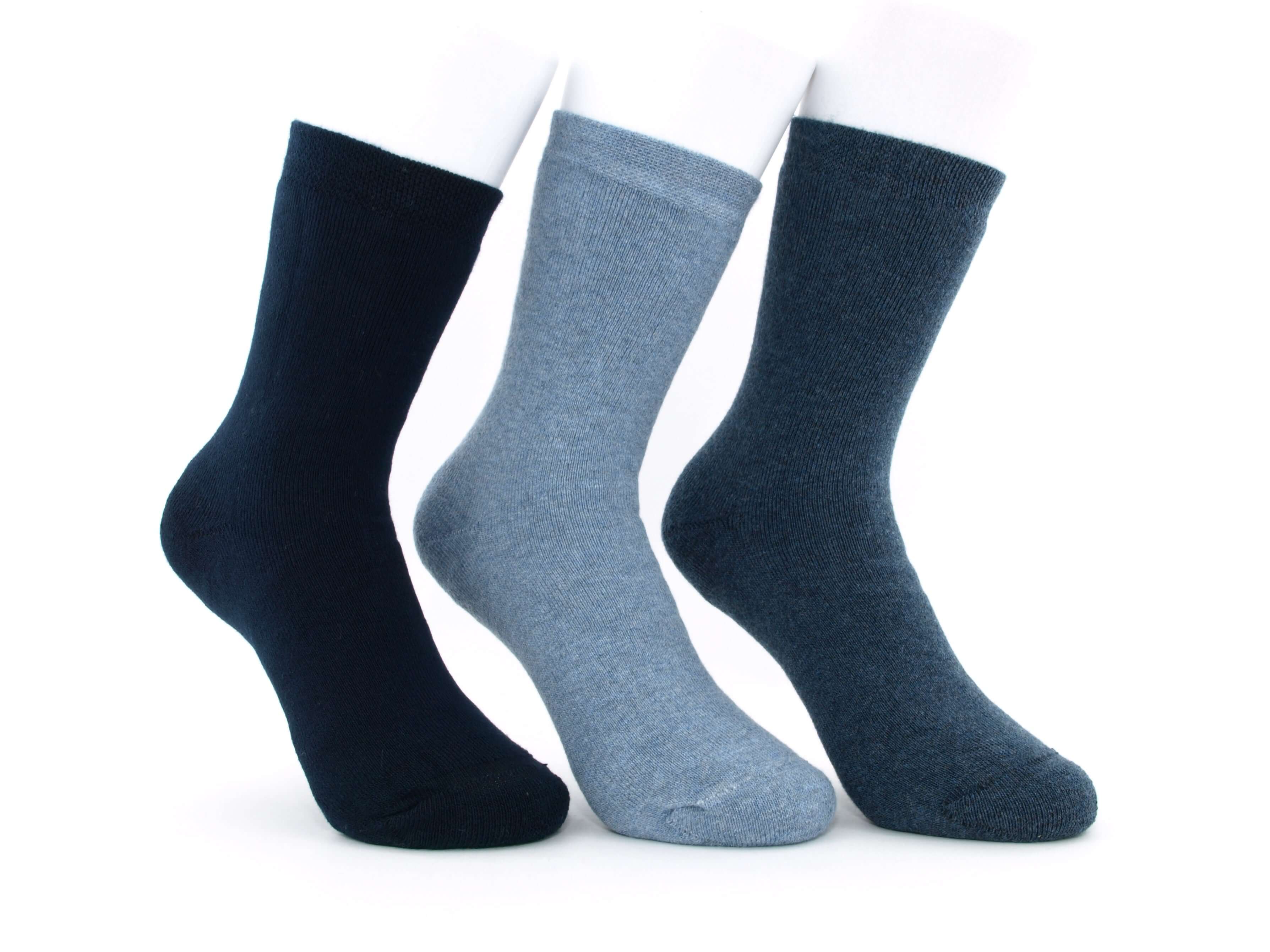 Bild: Warme Kindersocken jeans 1