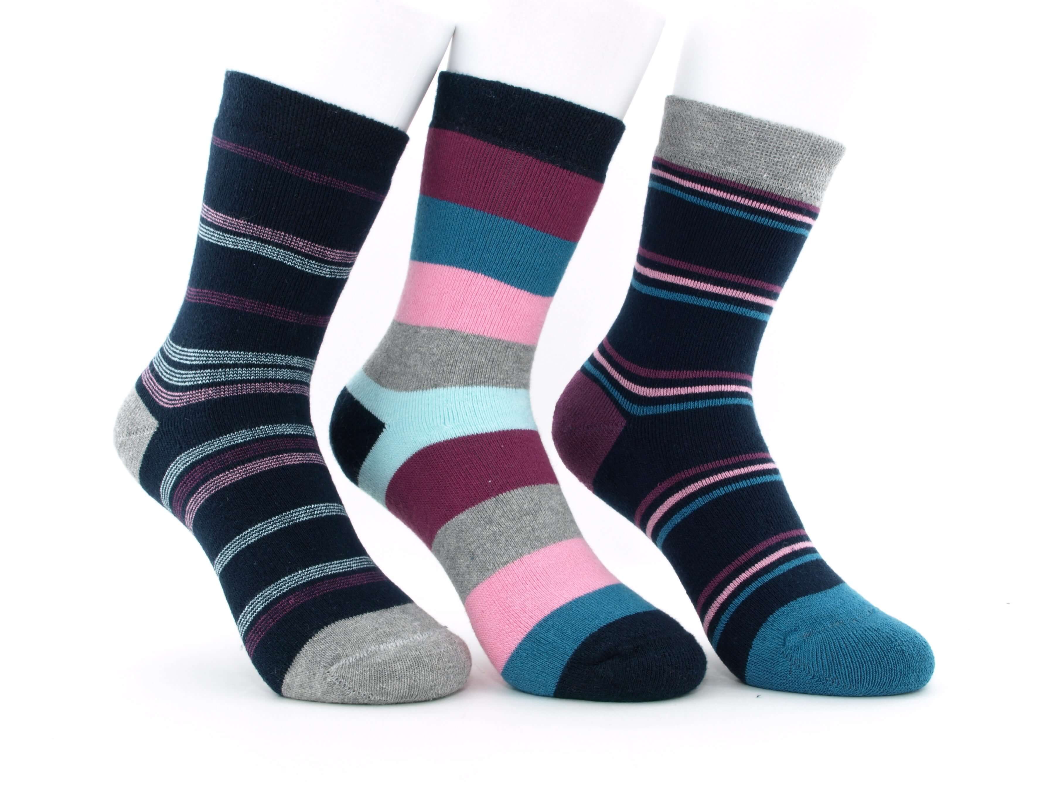 Bild: Warme Kindersocken lila 1