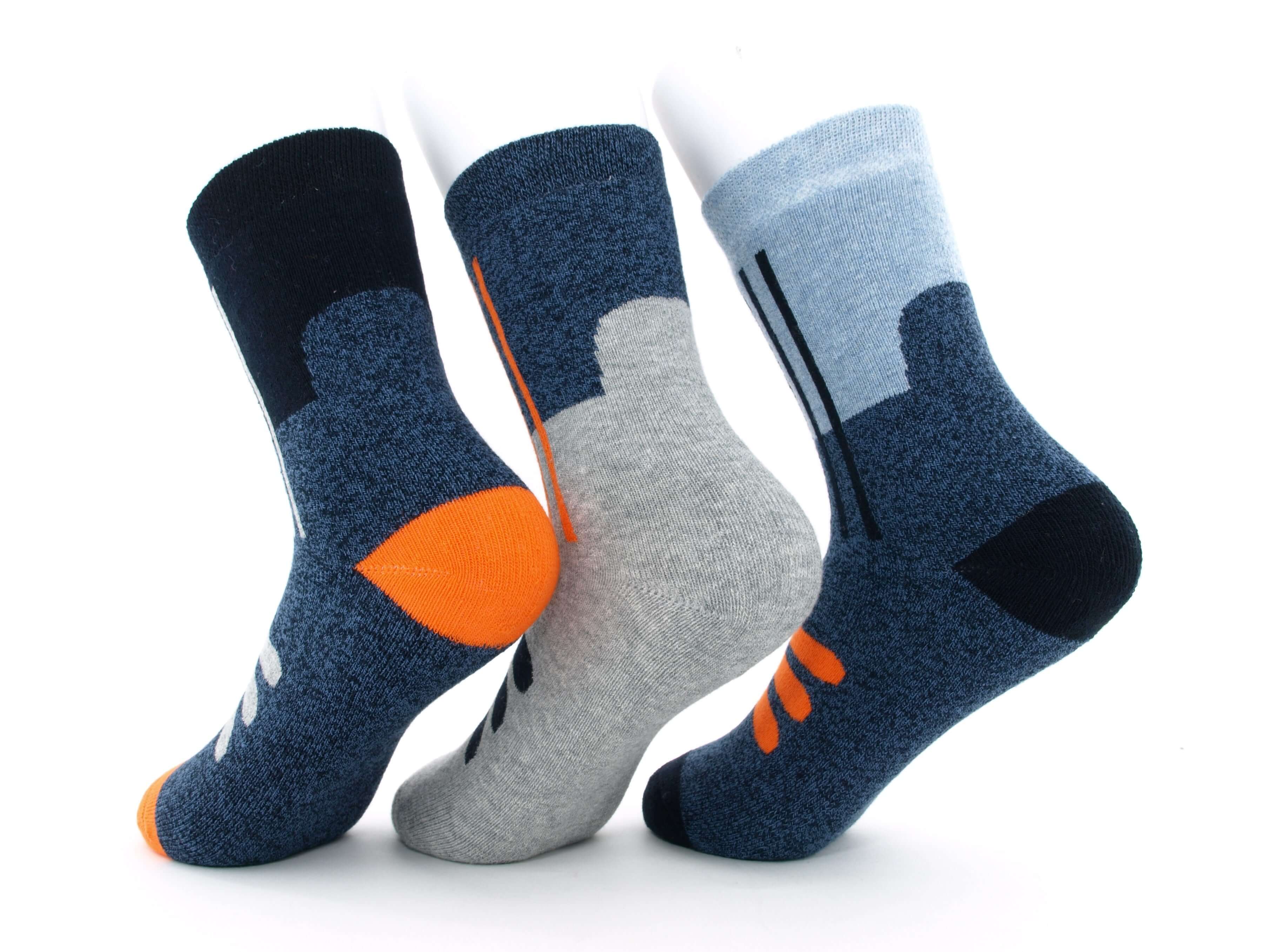 Bild: Warme Kindersocken orange 2