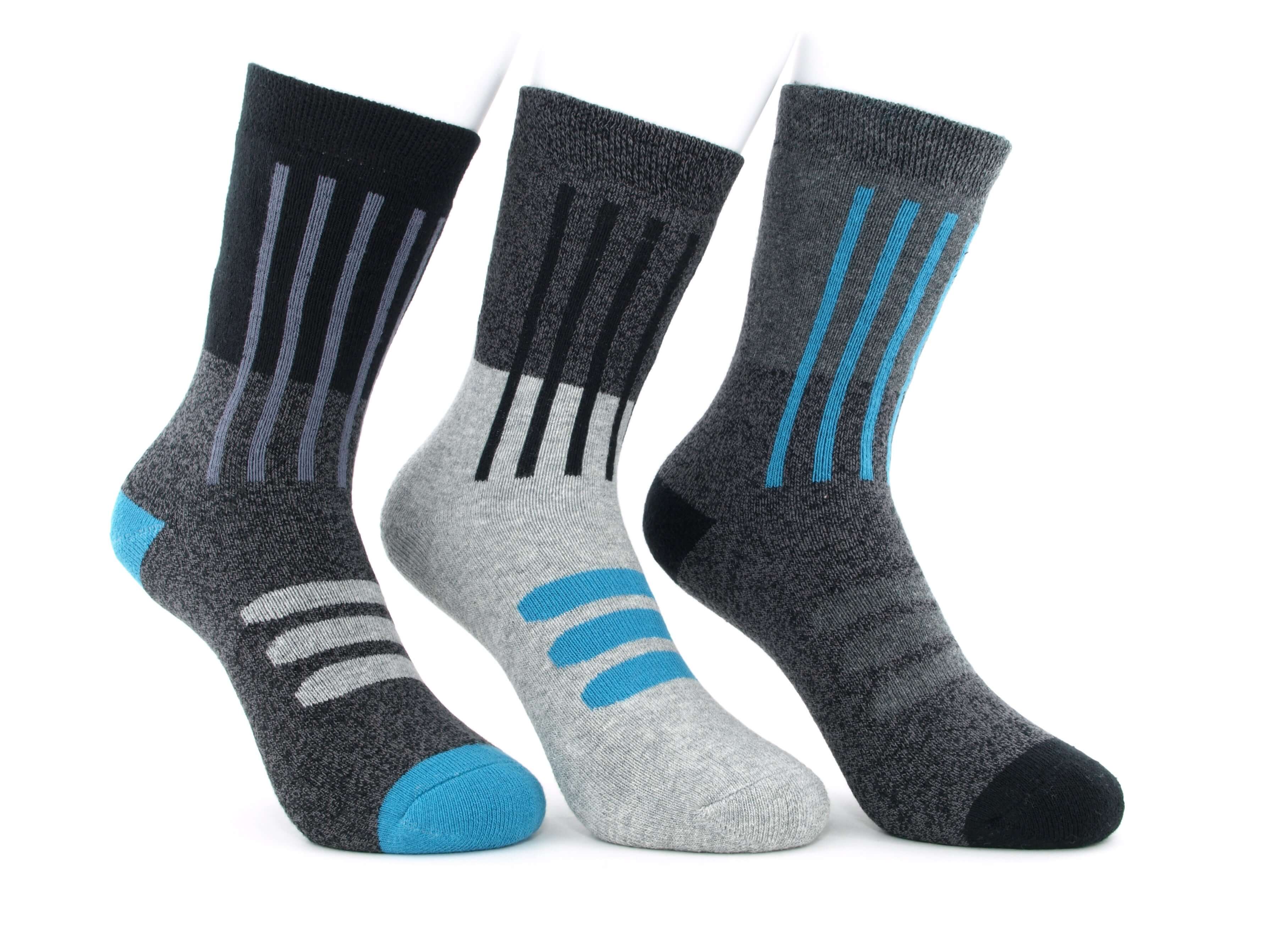 Bild: Warme Kindersocken petrol 1