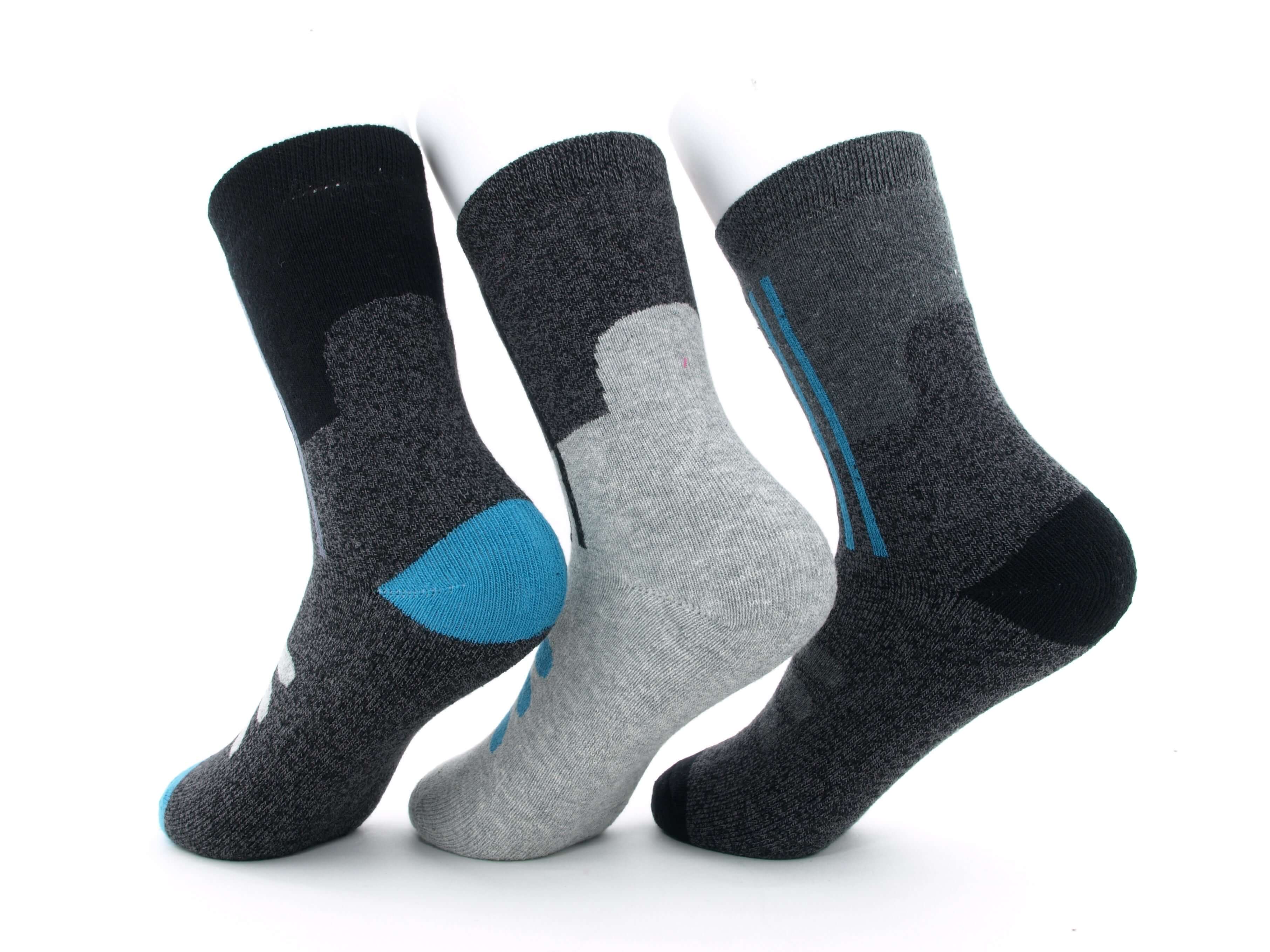 Bild: Warme Kindersocken petrol 2